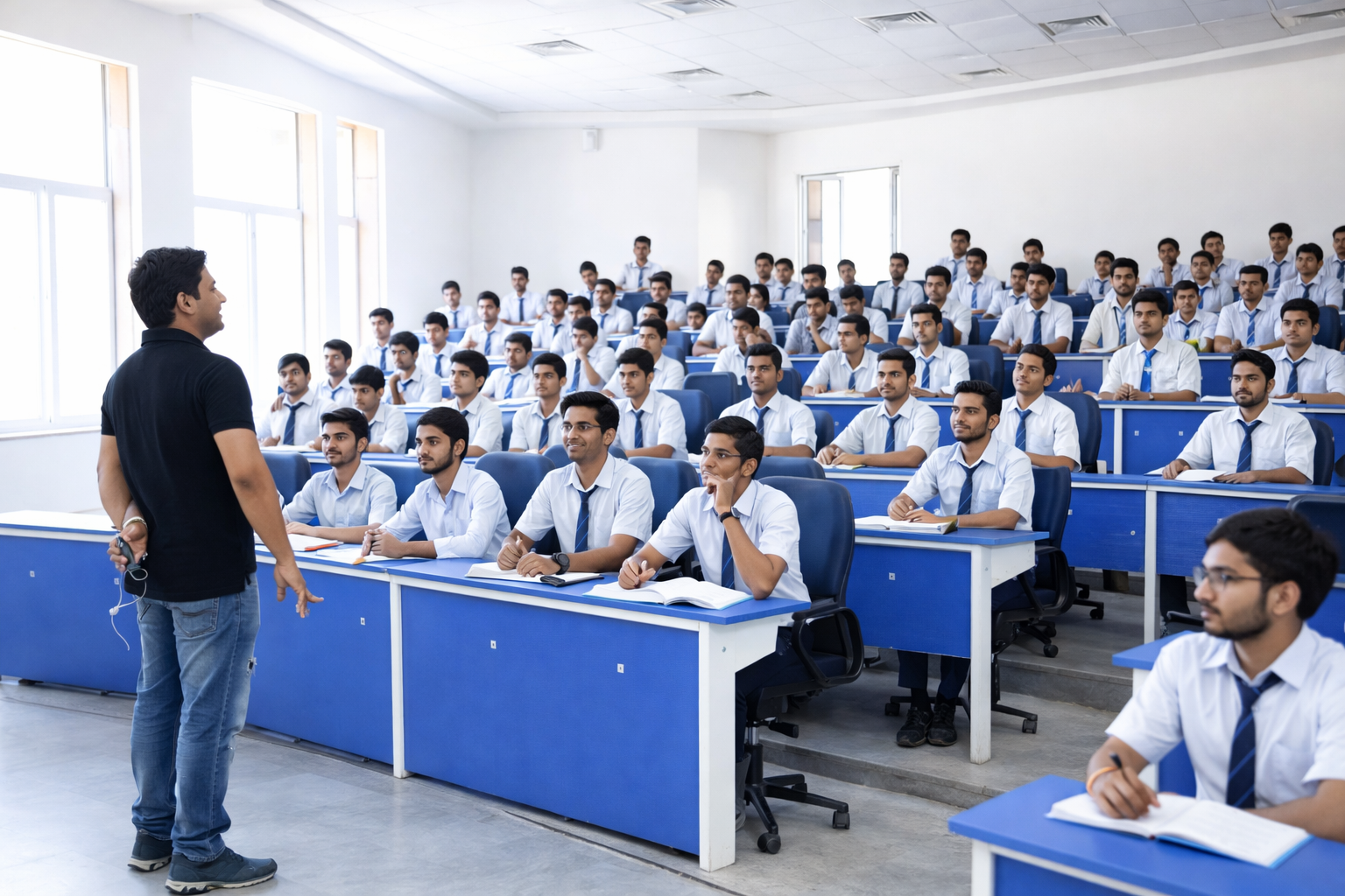 Professional classroom coaching session in Mysore